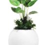 Fiberglass planter - Globe 10a