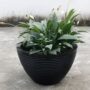 Fiberglass planter - Rocca Bowl 33d